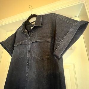 Ladies Gap Denim Short Sleeve Dress